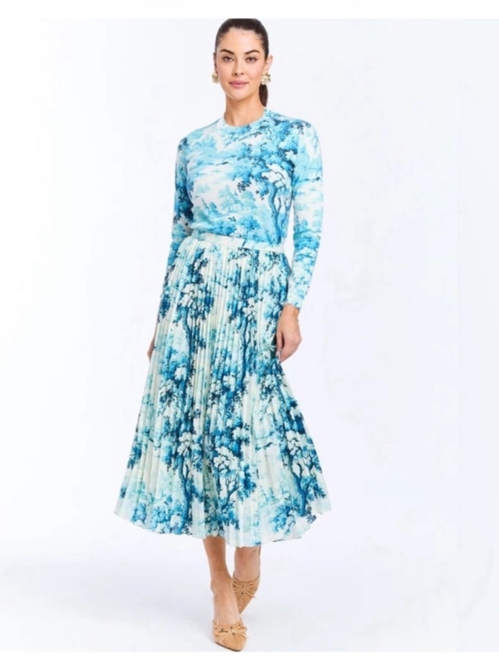 NWT MESTIZA NEW YORK Daniella Midi Skirt - Picture 2 of 4